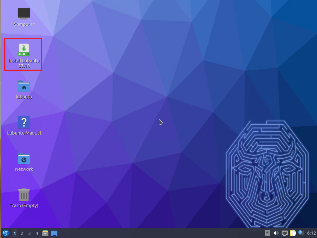 Install Lubuntu 23.10