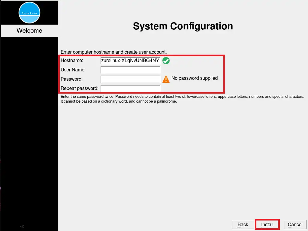 System Configuration